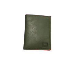 Cartera tarjetero verde